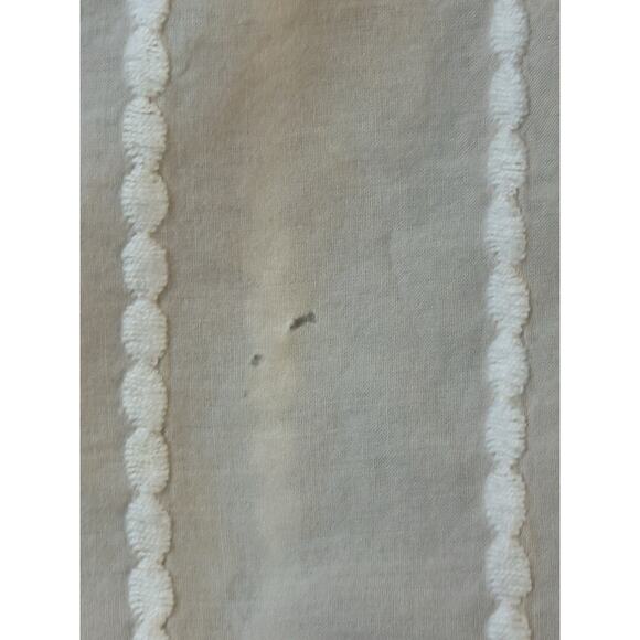 H&M Conscious Collection Sleeveless elet Lace Top Size 10 Organic Cotton - Picture 2 of 8